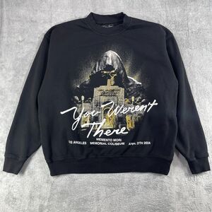 Darc Sport Sweatshirt Mens L Black Memento Mori US Tour Wolves Club Graphic Lmtd